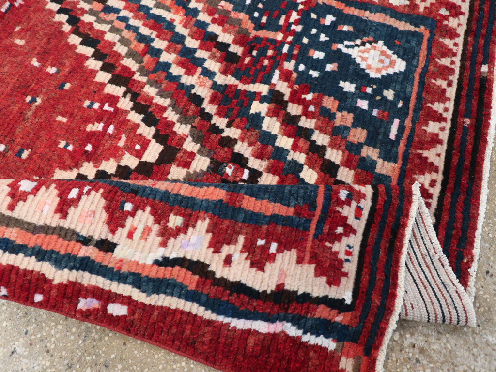 Vintage Persian Gabbeh Tribal Accent Rug, No.28915 - Galerie Shabab