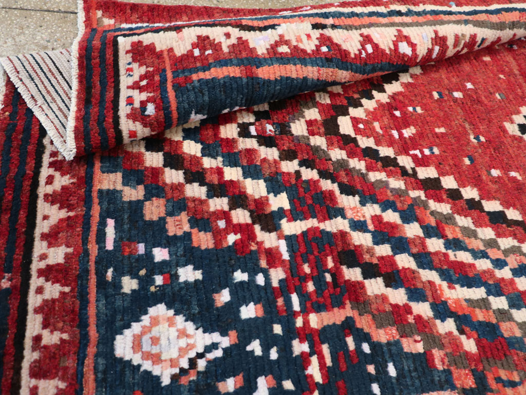 Vintage Persian Gabbeh Tribal Accent Rug, No.28915 - Galerie Shabab