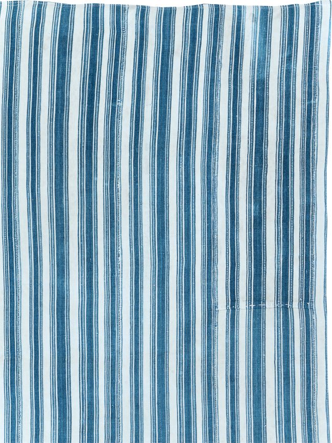 Vintage Persian Flatweave Kilim Throw Rug, No.28923 - Galerie Shabab