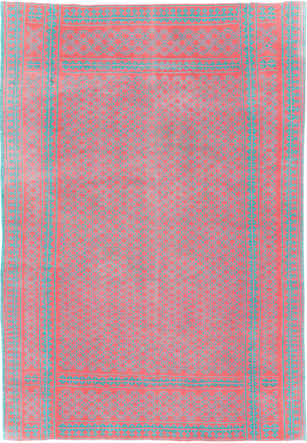 Vintage Persian Reversible Flatweave Kilim Accent Rug, No.28926 - Galerie Shabab