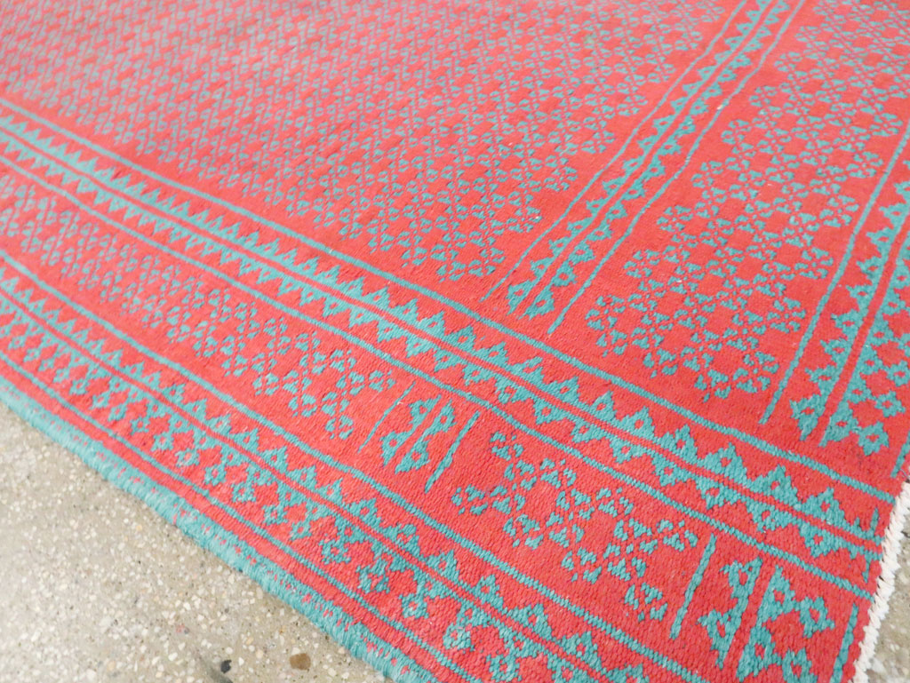 Vintage Persian Reversible Flatweave Kilim Accent Rug, No.28926 - Galerie Shabab