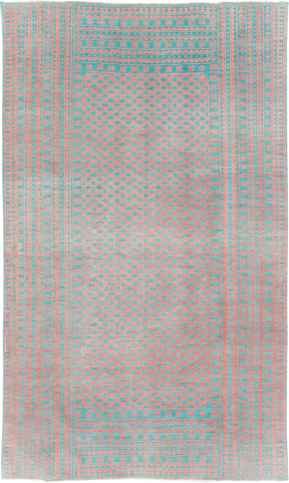 Vintage Persian Flatweave Kilim Accent Carpet, No.28927 - Galerie Shabab