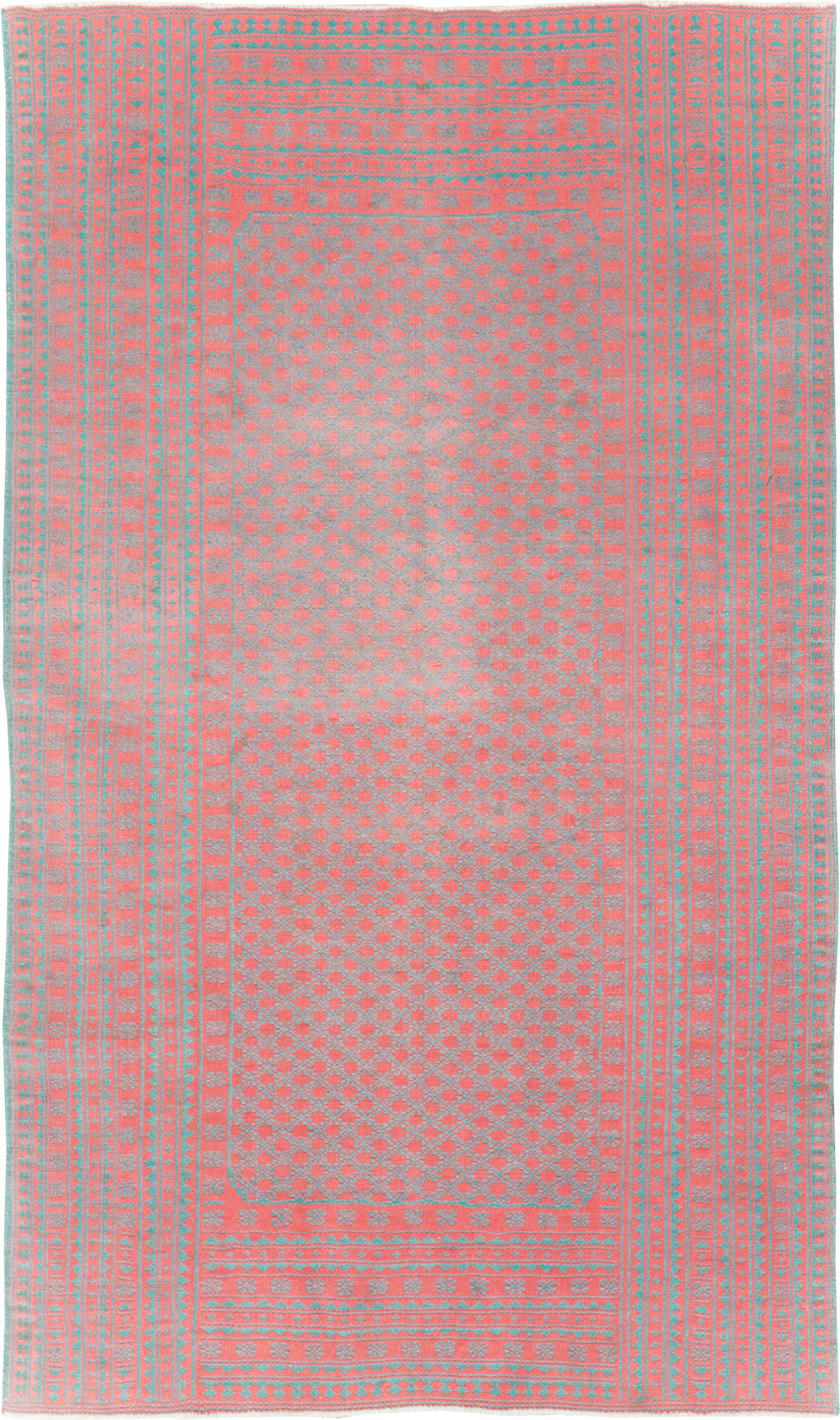 Vintage Persian Flatweave Kilim Accent Carpet, No.28927 - Galerie Shabab