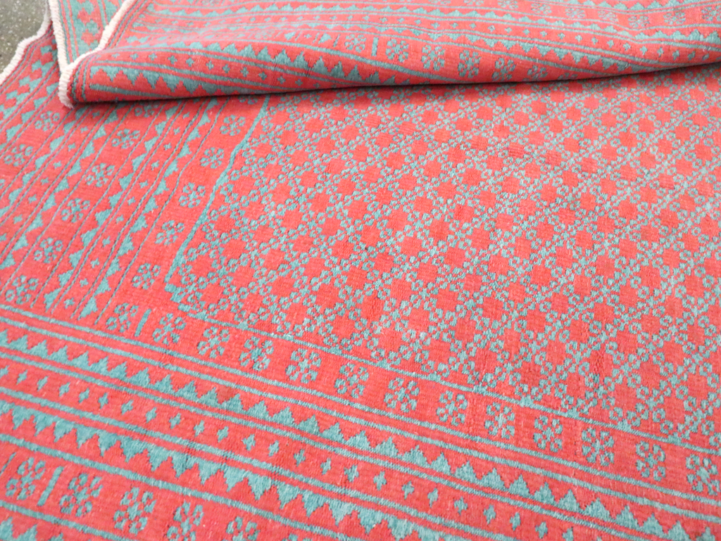 Vintage Persian Flatweave Kilim Accent Carpet, No.28927 - Galerie Shabab