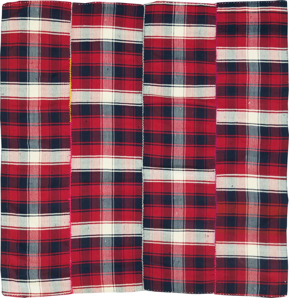 Vintage Persian Square Textile, No.28959 - Galerie Shabab