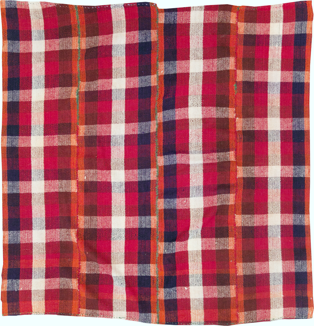 Vintage Persian Square Textile, No.28980 - Galerie Shabab