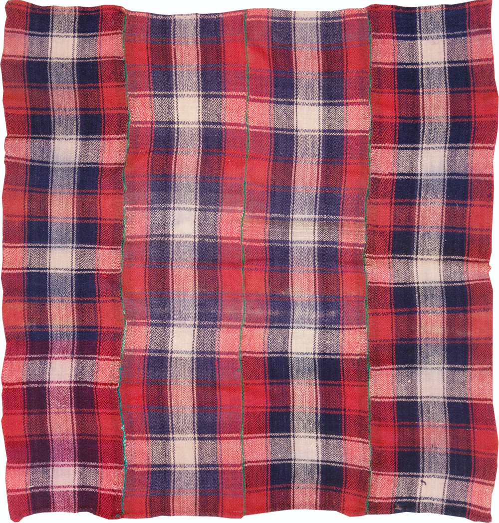 Vintage Persian Square Textile, No.28987 - Galerie Shabab