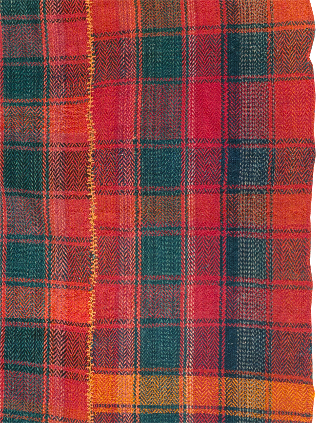 Vintage Persian Square Textile, No.28995 - Galerie Shabab