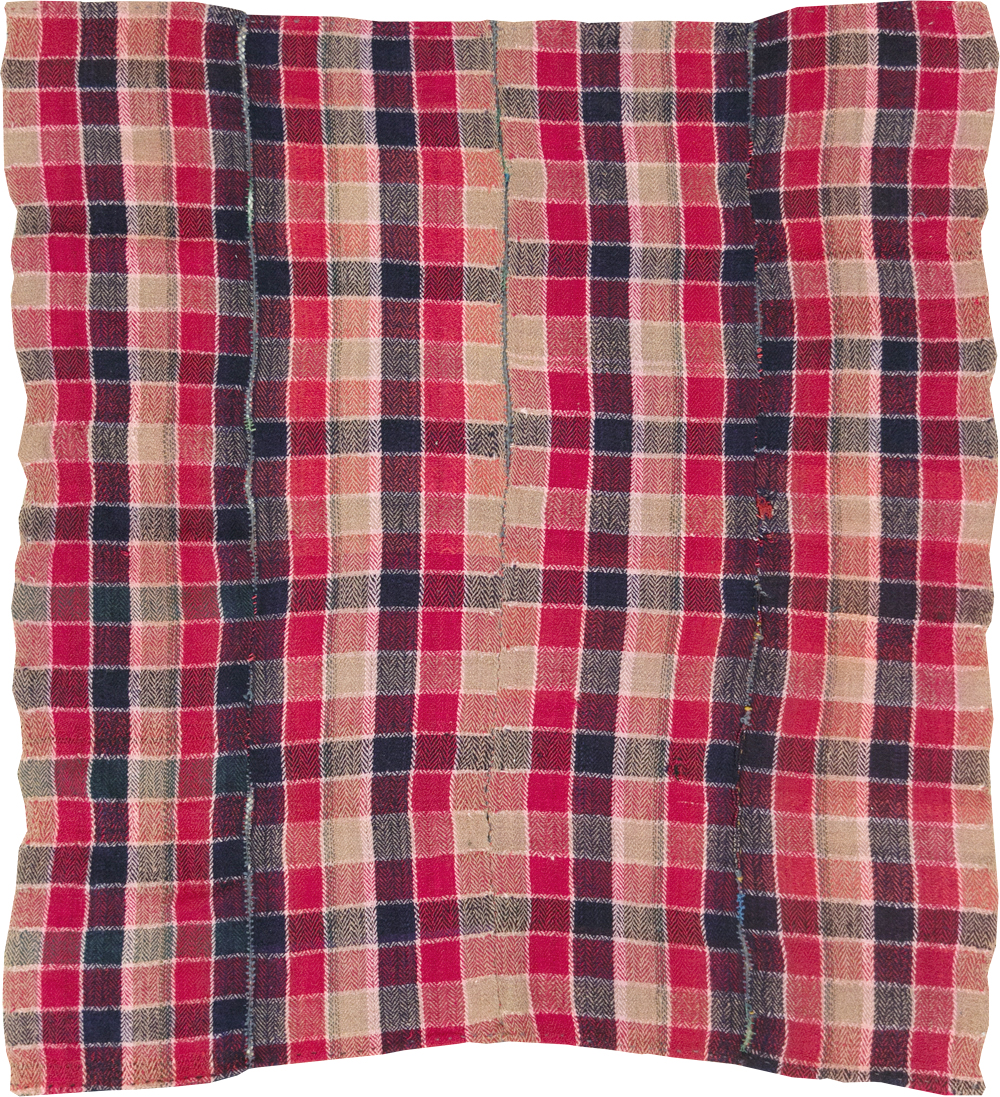 Vintage Persian Square Textile, No.29012 - Galerie Shabab