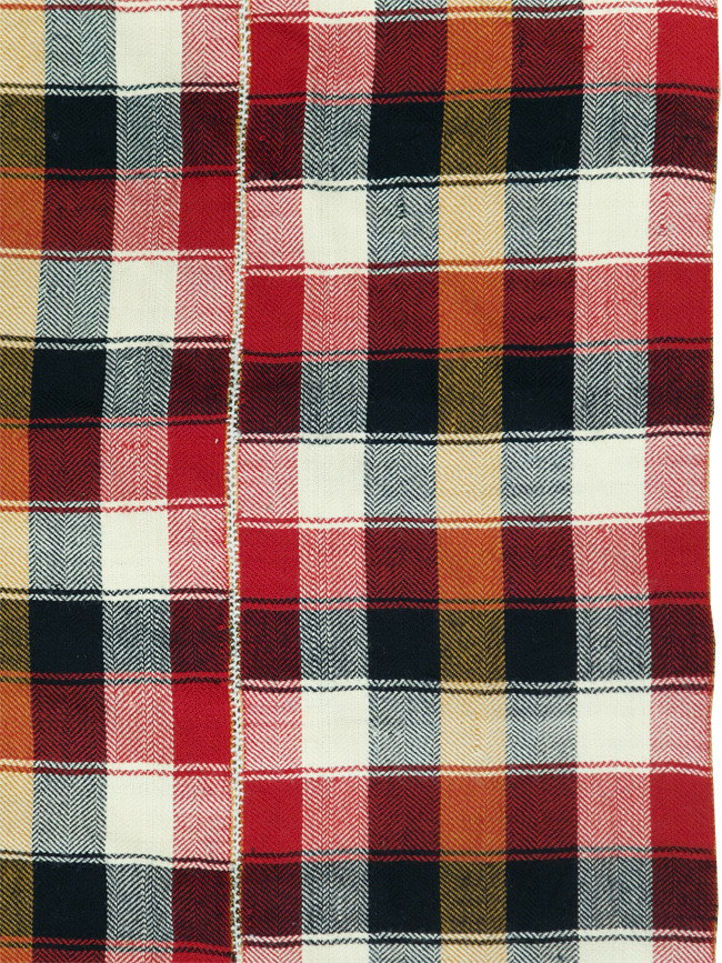 Vintage Persian Square Textile, No.29014 - Galerie Shabab