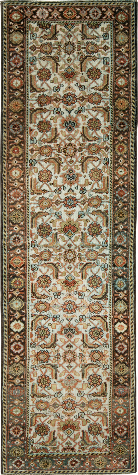 Antique Persian Mahal Runner, No.29040 - Galerie Shabab