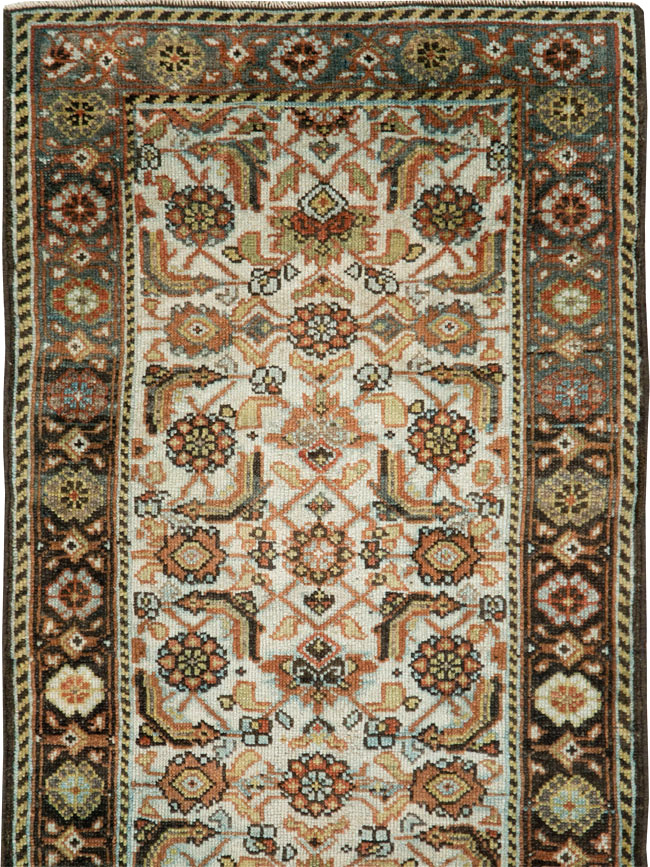 Antique Persian Mahal Runner, No.29040 - Galerie Shabab