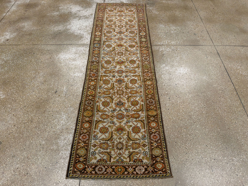 Antique Persian Mahal Runner, No.29040 - Galerie Shabab