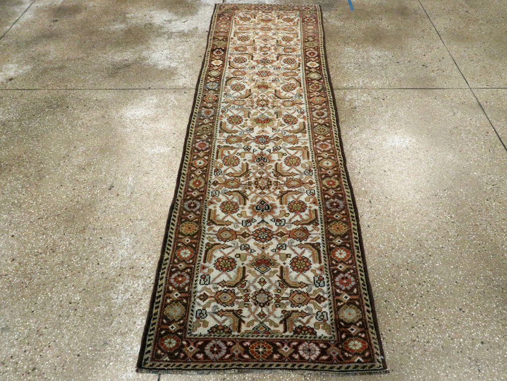 Antique Persian Mahal Runner, No.29040 - Galerie Shabab