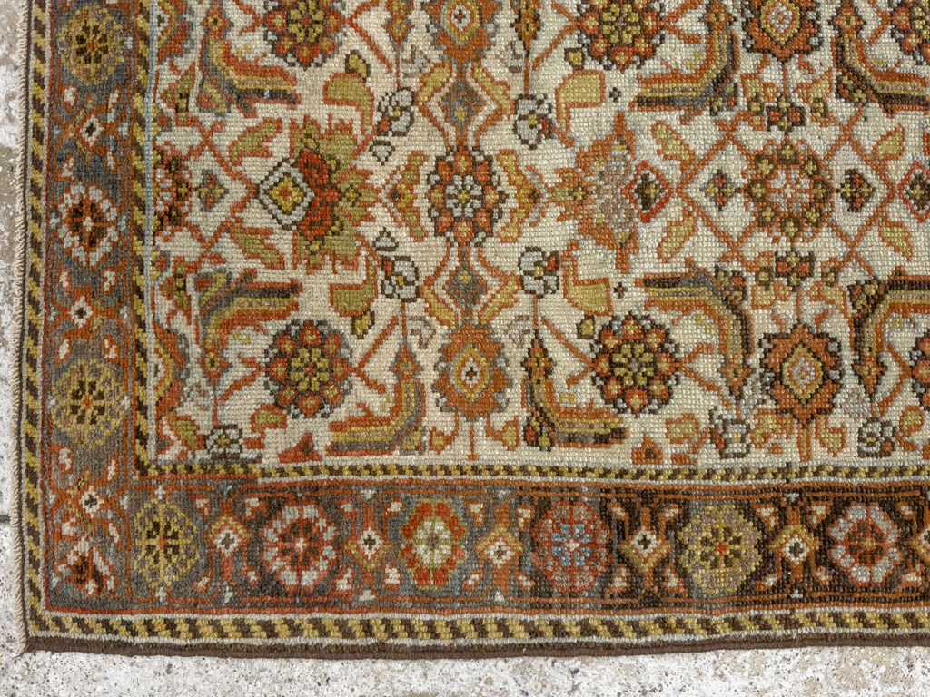 Antique Persian Mahal Runner, No.29040 - Galerie Shabab
