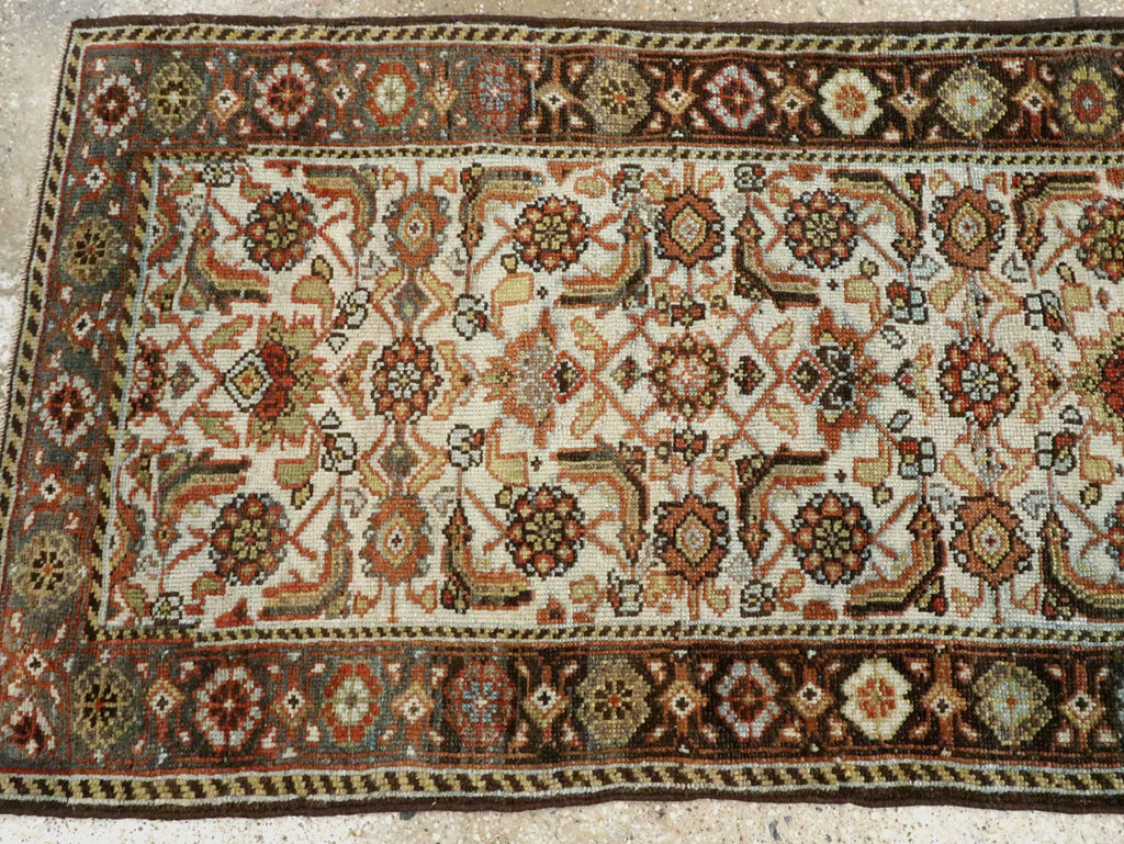 Antique Persian Mahal Runner, No.29040 - Galerie Shabab