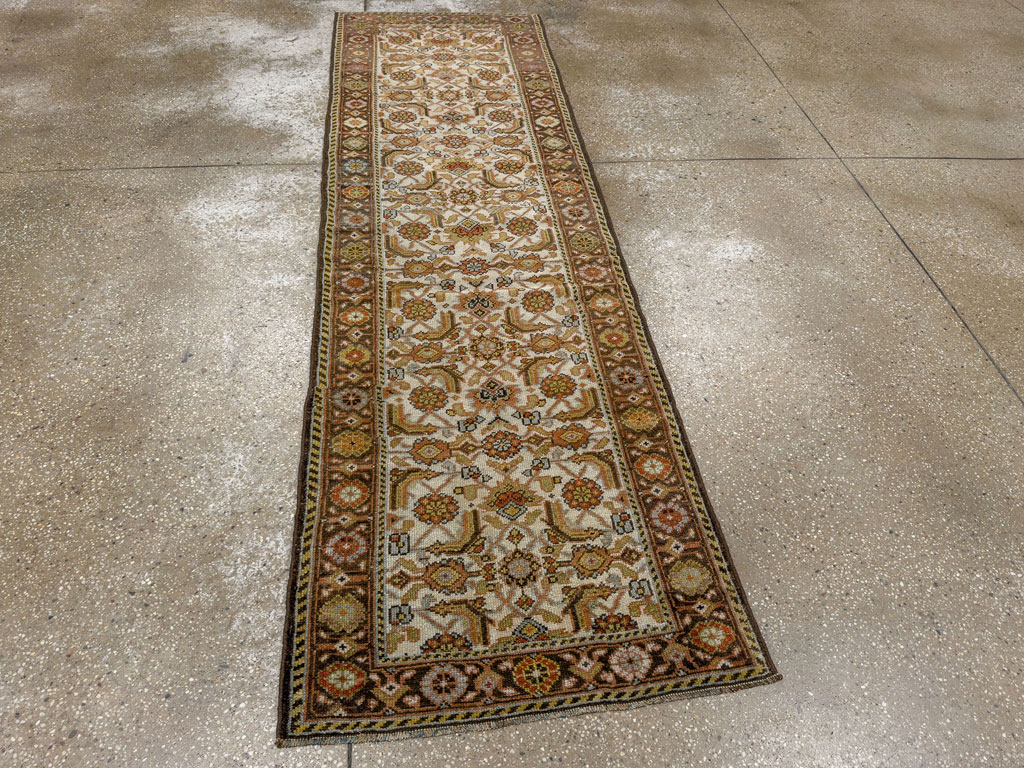 Antique Persian Mahal Runner, No.29040 - Galerie Shabab