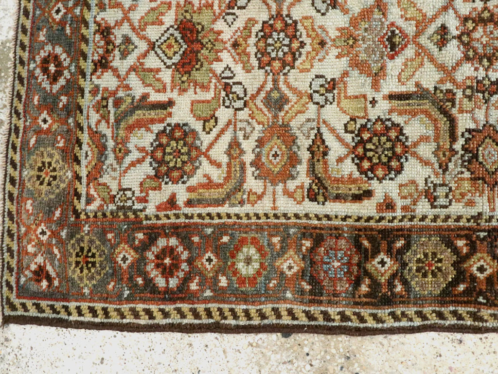 Antique Persian Mahal Runner, No.29040 - Galerie Shabab