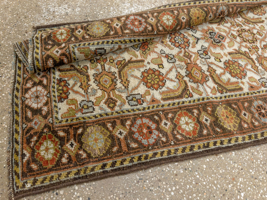 Antique Persian Mahal Runner, No.29040 - Galerie Shabab