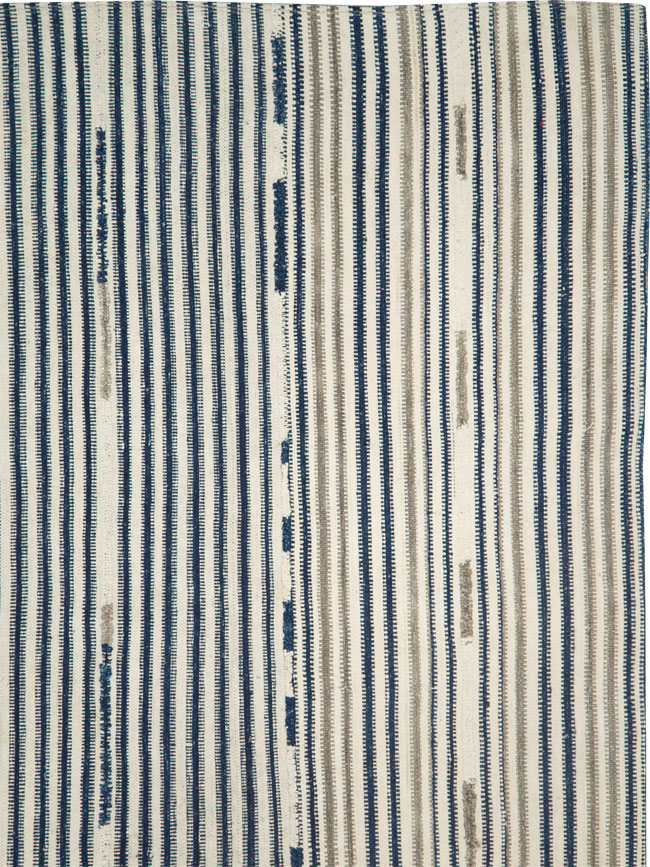 Vintage Square Flatweave, No.29045 - Galerie Shabab