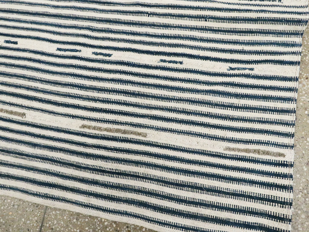 Vintage Square Flatweave, No.29045 - Galerie Shabab