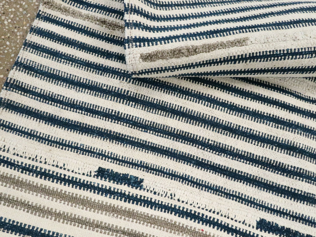 Vintage Square Flatweave, No.29045 - Galerie Shabab