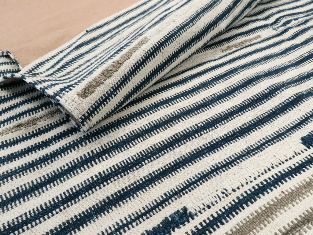 Vintage Square Flatweave, No.29045 - Galerie Shabab