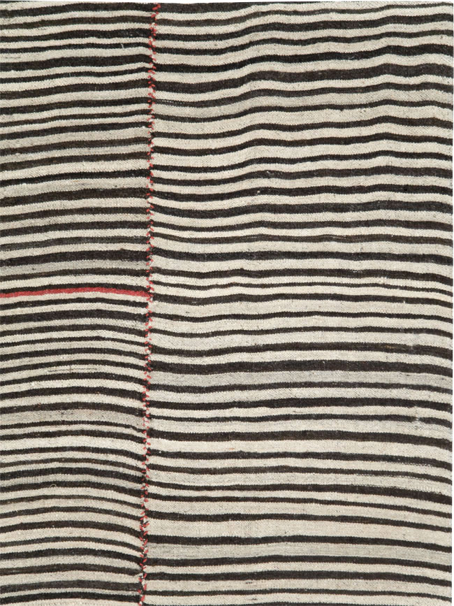 Vintage Persian Flatweave, No.29046 - Galerie Shabab