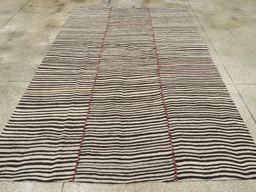 Vintage Persian Flatweave, No.29046 - Galerie Shabab