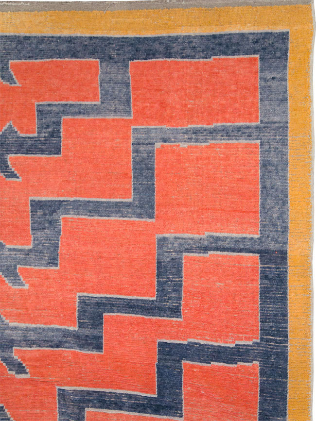 Modern Turkish Tulu Large Room Size Carpet, No.29048 - Galerie Shabab