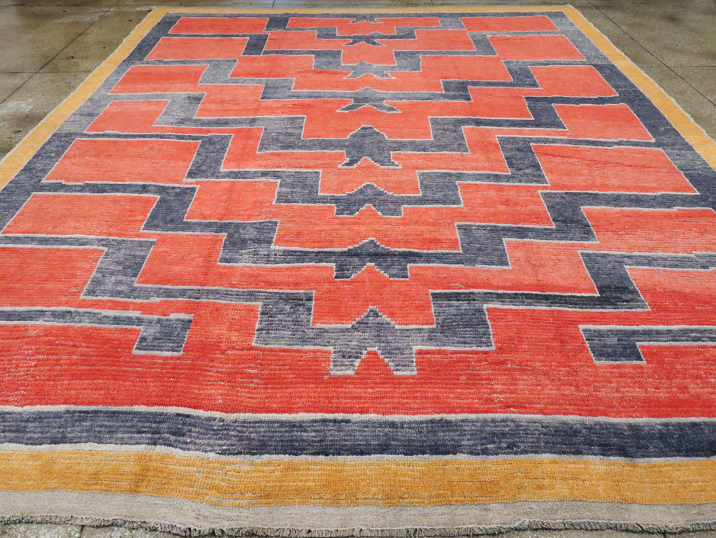 Modern Turkish Tulu Large Room Size Carpet, No.29048 - Galerie Shabab