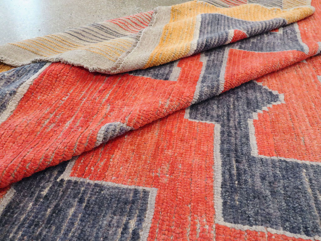 Modern Turkish Tulu Large Room Size Carpet, No.29048 - Galerie Shabab