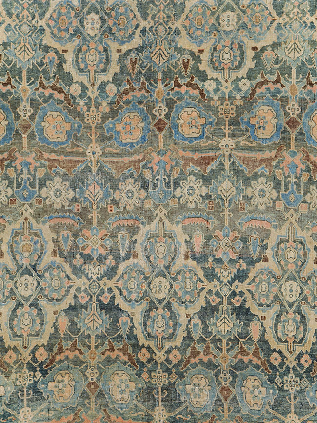 Antique Persian Bidjar Carpet, No.29049 - Galerie Shabab