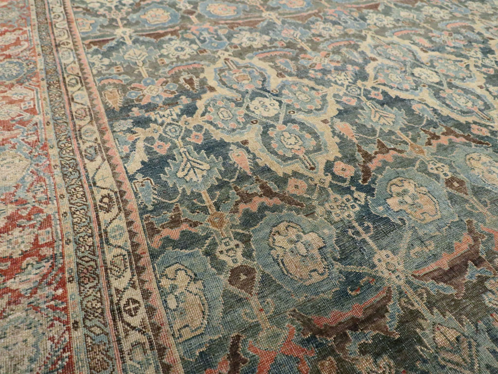 Antique Persian Bidjar Carpet, No.29049 - Galerie Shabab
