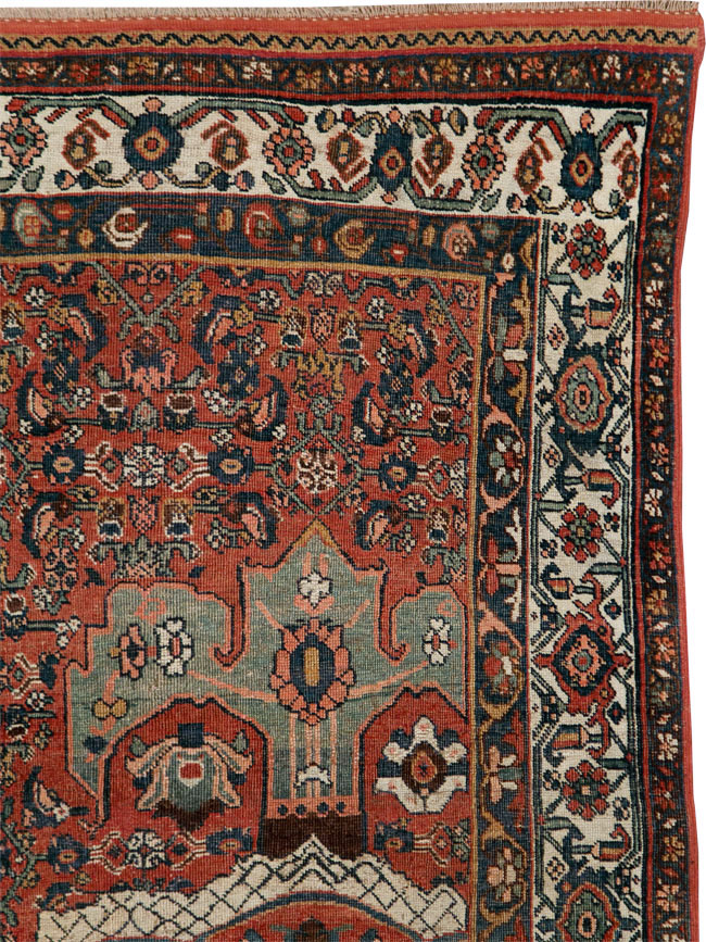 Antique Wagireh Bidjar Rug, No.29050 - Galerie Shabab