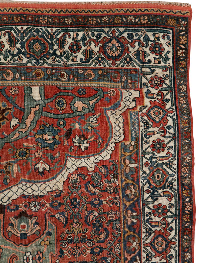Antique Wagireh Bidjar Rug, No.29050 - Galerie Shabab