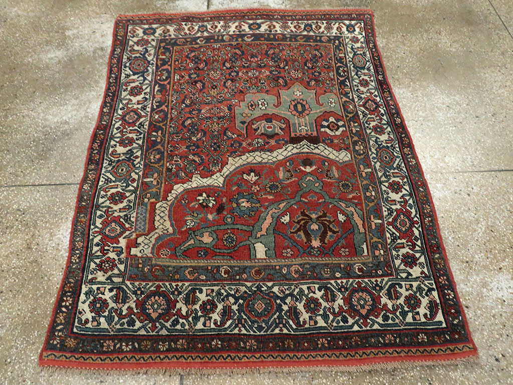 Antique Wagireh Bidjar Rug, No.29050 - Galerie Shabab