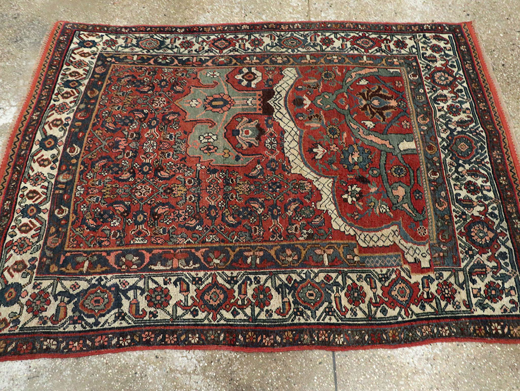 Antique Wagireh Bidjar Rug, No.29050 - Galerie Shabab