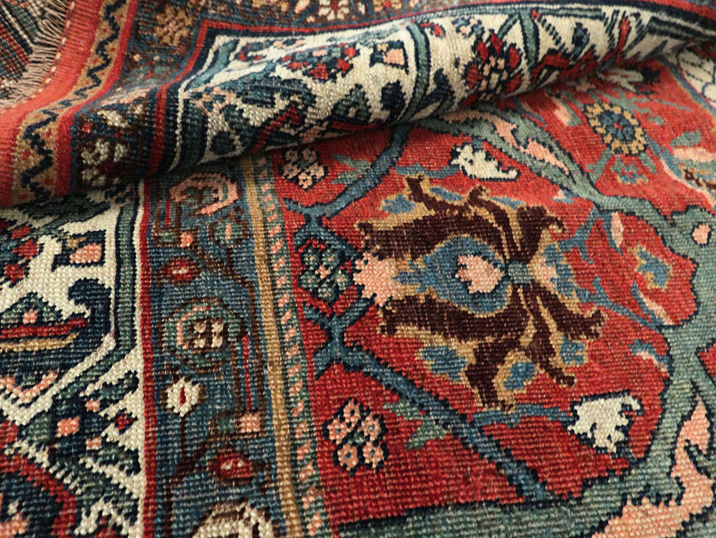 Antique Wagireh Bidjar Rug, No.29050 - Galerie Shabab