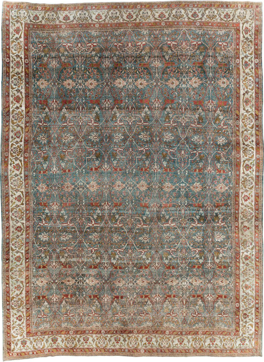Antique Persian Bidjar Large Carpet, No.29051 - Galerie Shabab