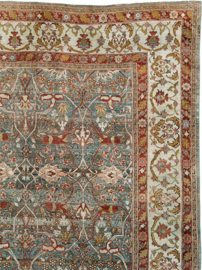 Antique Persian Bidjar Large Carpet, No.29051 - Galerie Shabab