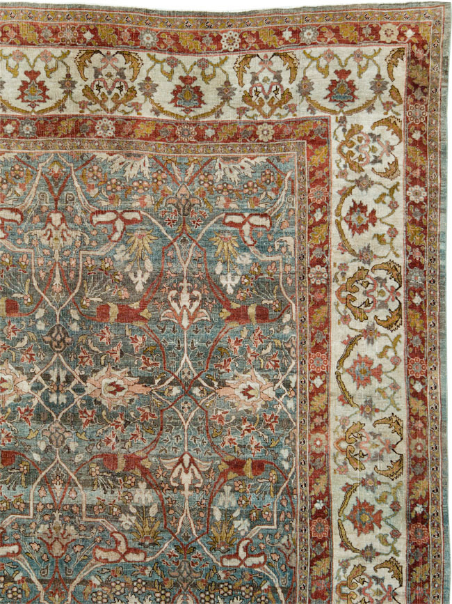 Antique Persian Bidjar Large Carpet, No.29051 - Galerie Shabab