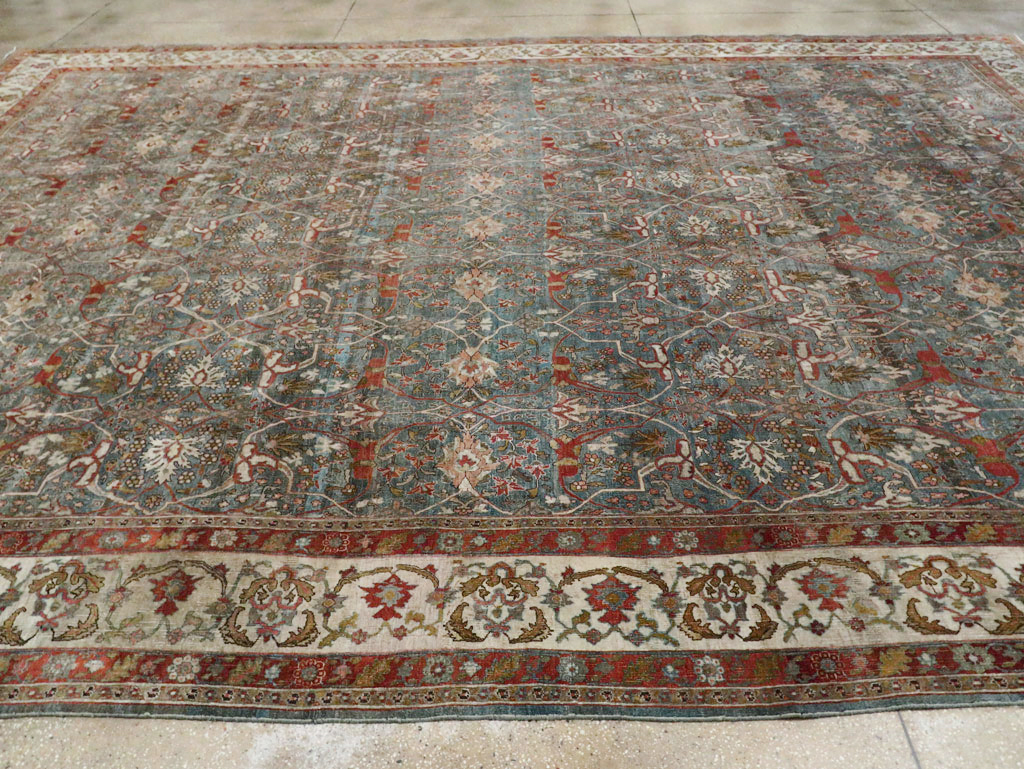 Antique Persian Bidjar Large Carpet, No.29051 - Galerie Shabab