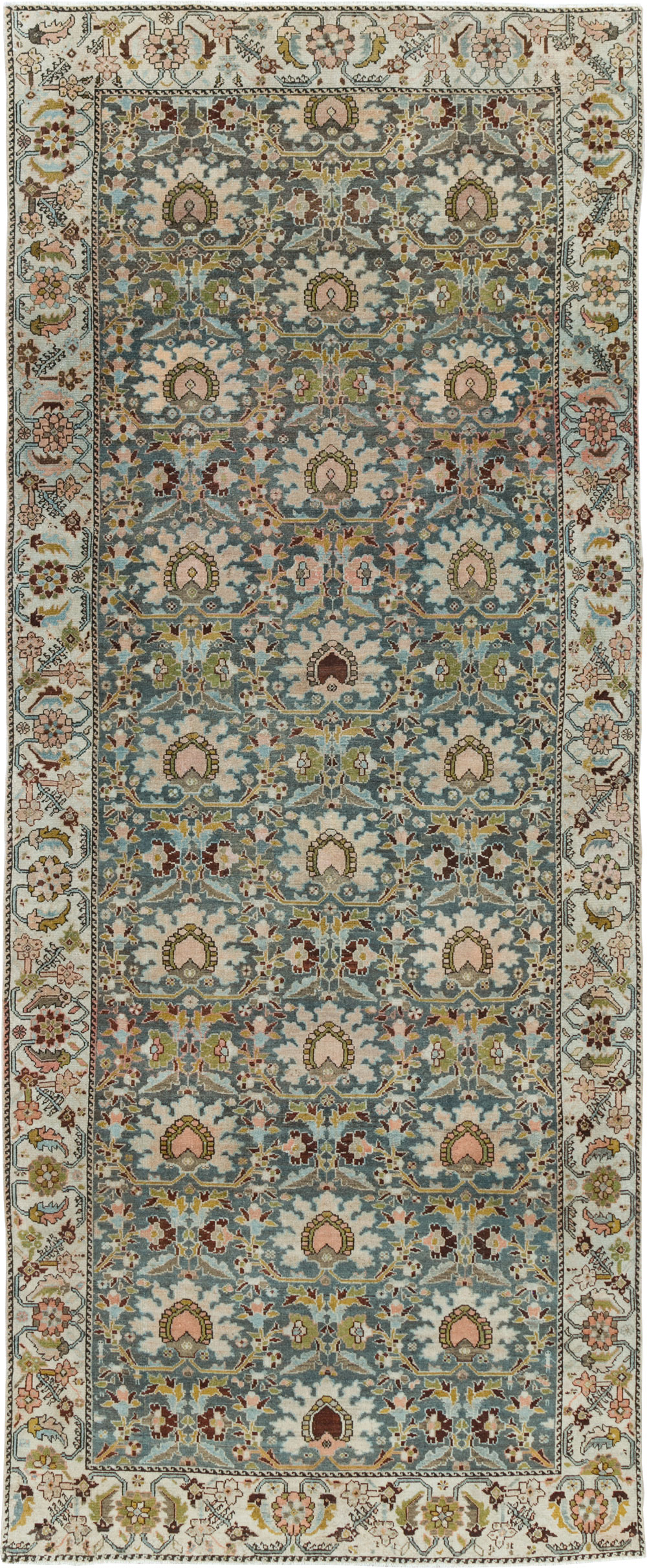 Antique Persian Malayer Gallery Carpet, No.29058 - Galerie Shabab