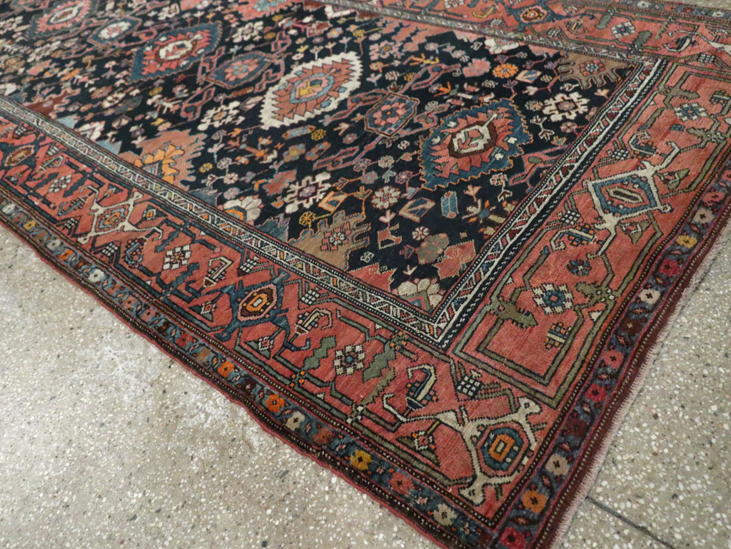 Antique Persian Bidjar Runner, No.29062 - Galerie Shabab