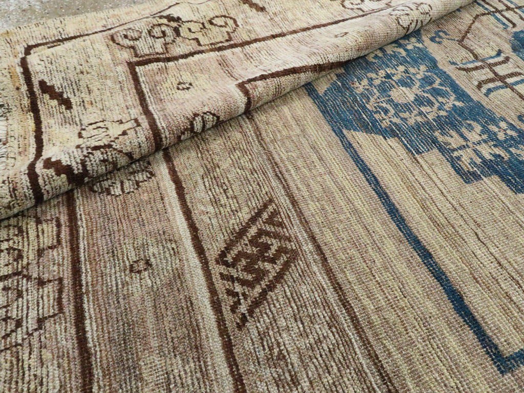 Antique East Turkestan Khotan Carpet, No.29064 - Galerie Shabab