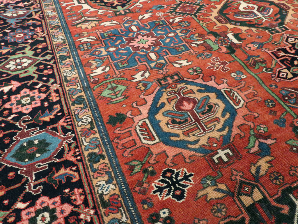 Vintage Persian Karajeh Rug, No.29065 - Galerie Shabab