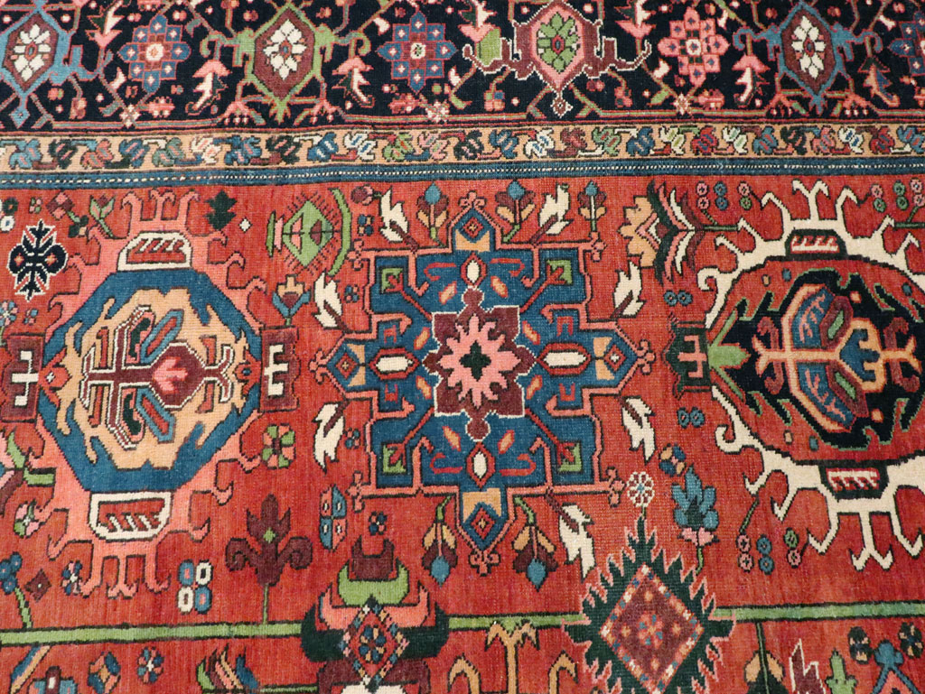 Vintage Persian Karajeh Rug, No.29065 - Galerie Shabab