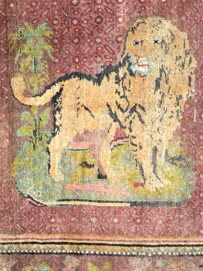 Vintage Pictorial Anatolian Rug, No.29066 - Galerie Shabab