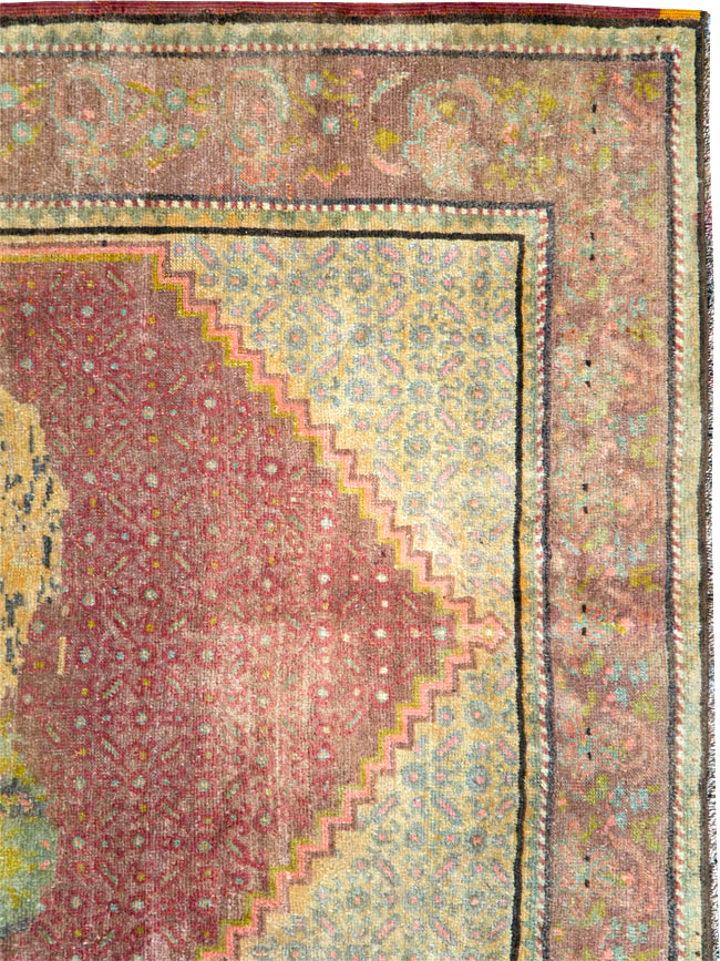 Vintage Pictorial Anatolian Rug, No.29066 - Galerie Shabab